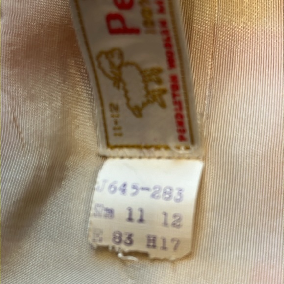 EUC VTG Young Pendleton Wool orange plaid button up maxi skirt Sz 11/12 - Picture 11 of 12